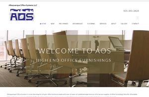 Albuquerque Office System responsive website design